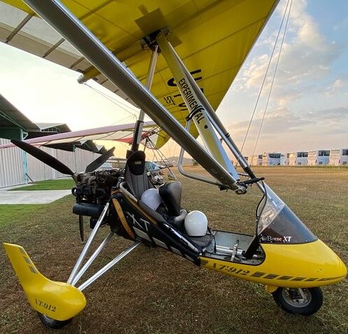 Microlight Flying