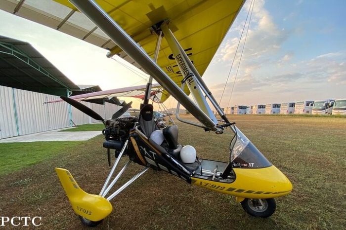 Microlight Flying