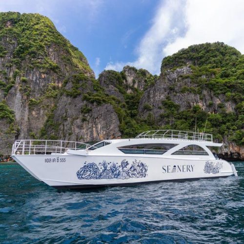 Phi Phi – Bamboo and Maton Islands tour by speed catamaran